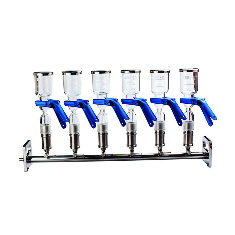 JTFA0216六聯(lián)過濾器玻璃溶劑過濾器砂芯過濾裝置